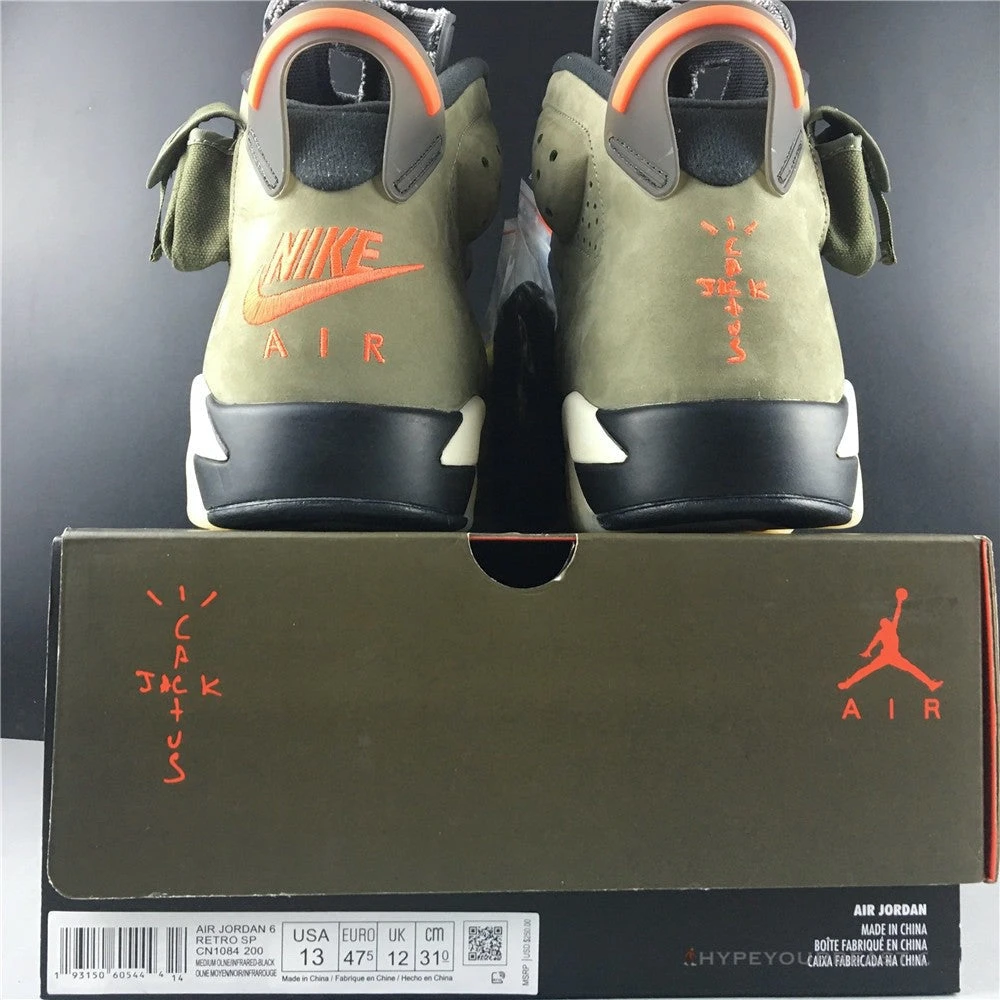 Hypeyourbeast Jordan Air Jordan 6 Retro “Travis Scott” 17 Hypeyourbeast Jordan Air Jordan 6 Retro “Travis Scott”