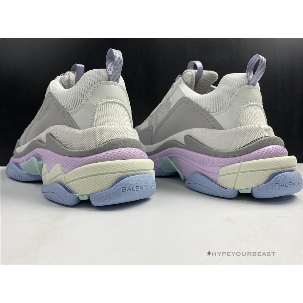 Hypeyourbeast Balenciaga Triple S BCG Triple S Grey / Pink 12 Hypeyourbeast Balenciaga Triple S BCG Triple S Grey / Pink
