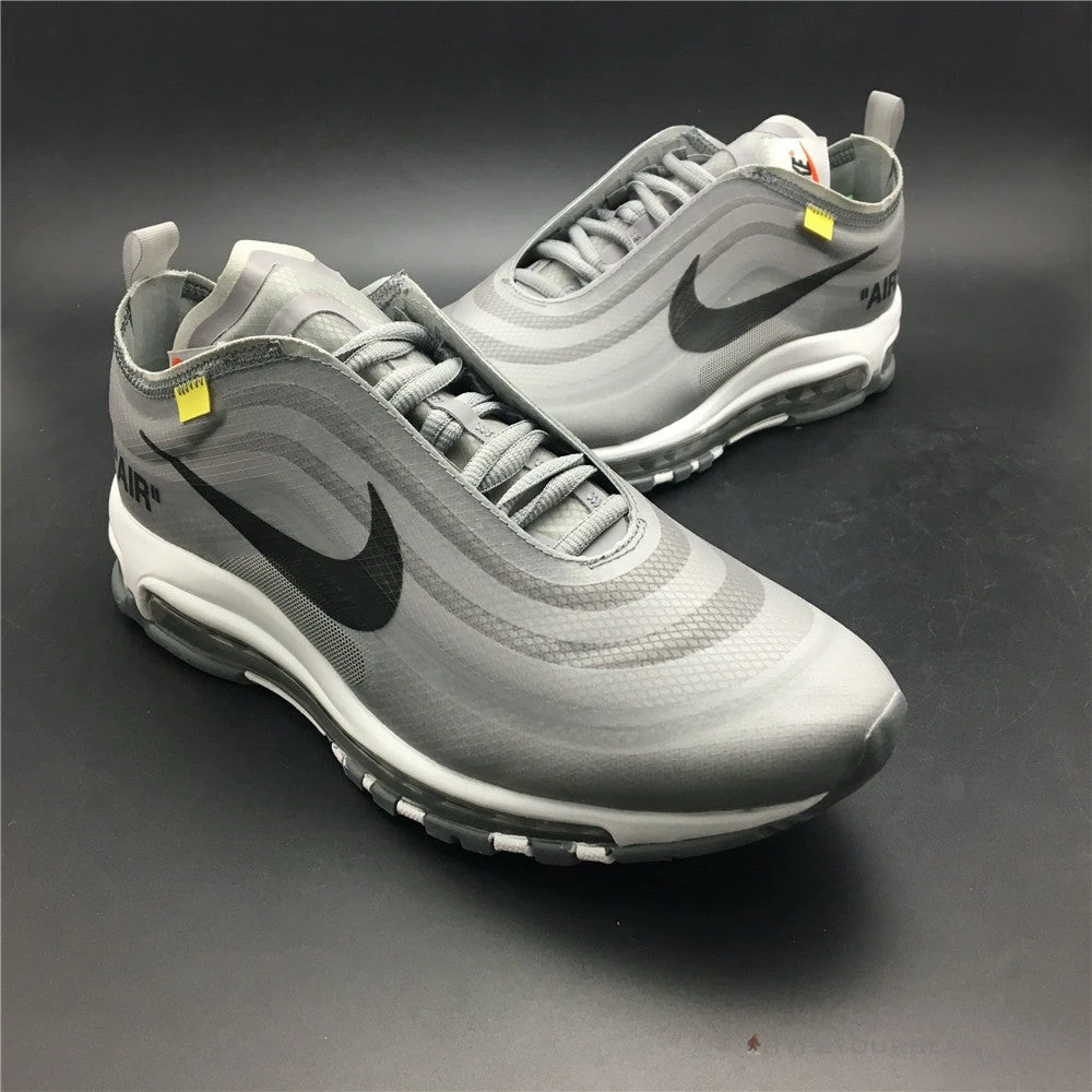 Hypeyourbeast Off White X Nike Air Max 97 Light Grey Black White 10 Hypeyourbeast Off White X Nike Air Max 97 Light Grey Black White