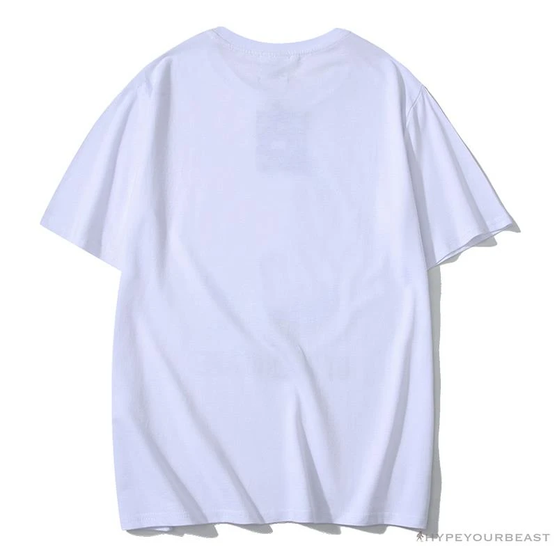 Hypeyourbeast BAPE X MCM Camouflage Ape Head Tee Shirt 'WHITE' 2 Hypeyourbeast BAPE X MCM Camouflage Ape Head Tee Shirt 'WHITE'