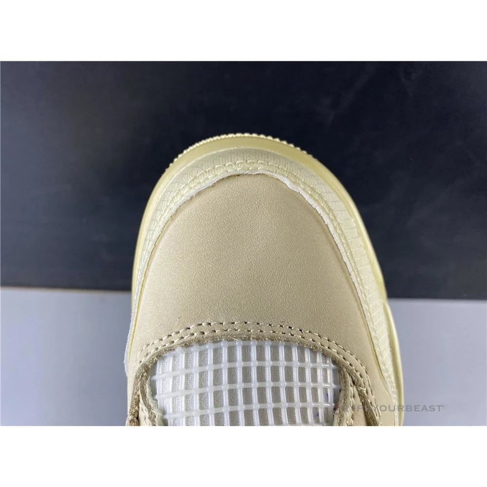 Hypeyourbeast Off White X Air Jordan 4 Sail 13 Hypeyourbeast Off White X Air Jordan 4 Sail