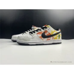 Hypeyourbeast Nike SB Dunk Low Raygun 'Tie Dye White'