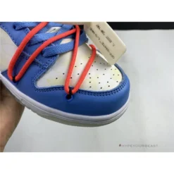 Hypeyourbeast Futura X Off-White X Nike Dunk Low Blue