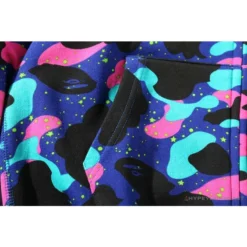 Hypeyourbeast BAPE X KID CUDI Camouflage Hoodie Clothes