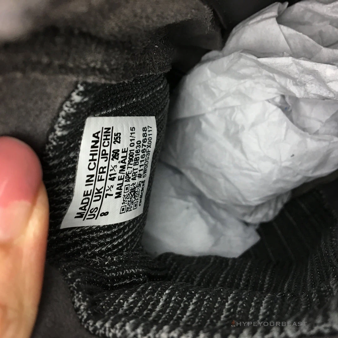 Hypeyourbeast Yeezy Boost 750 Black / White / Supreme 8 Hypeyourbeast Yeezy Boost 750 Black / White / Supreme