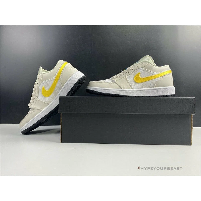 Hypeyourbeast Air Jordan 1 Low 'Palm Tree Beige Yellow' 5 Hypeyourbeast Air Jordan 1 Low 'Palm Tree Beige Yellow'