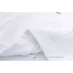 HypeYourBeast Off White Hoodie Jabba Flower - White Hoodies & Jackets