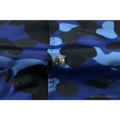 Hypeyourbeast BAPE X RUSSELL ATHLETIC Drawstring Camouflage Sweater 'BLUE' Clothes 21 Hypeyourbeast BAPE X RUSSELL ATHLETIC Drawstring Camouflage Sweater 'BLUE' Clothes