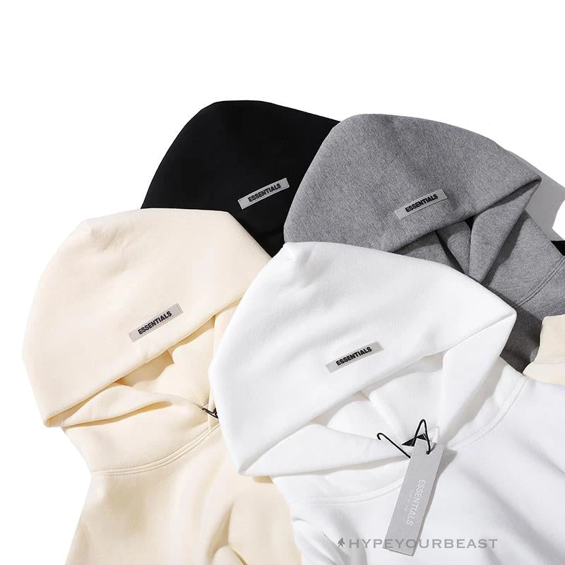 HypeYourBeast Hoodies & Jackets FOG Hoodie Reflective ‘ESSENTIALS’ Beige 12 HypeYourBeast Hoodies & Jackets FOG Hoodie Reflective ‘ESSENTIALS’ Beige