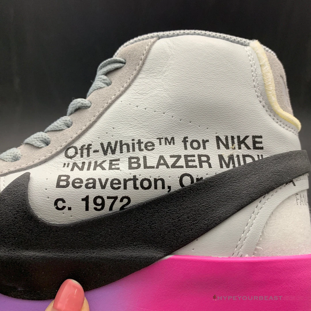 Hypeyourbeast Off-White X Nike Mid Blazer 'Serena Williams' 7 Hypeyourbeast Off-White X Nike Mid Blazer 'Serena Williams'