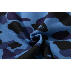 Hypeyourbeast BAPE X READYMADE Tiger Head Foam Camouflage Shorts 'BLUE' Clothes