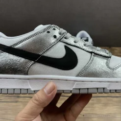 HypeYourBeast Nike Dunk Low Cracked Leather Silver 20 HypeYourBeast Nike Dunk Low Cracked Leather Silver