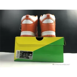 Hypeyourbeast Nike SB Dunk High Supreme Orange Blaze