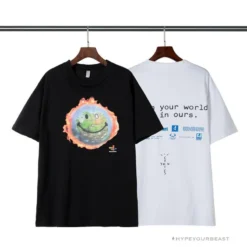 Hypeyourbeast OFF-WHITE Travis Scott Fortnite Peripheral Rap Tee Shirt "BLACK' 5 Hypeyourbeast OFF-WHITE Travis Scott Fortnite Peripheral Rap Tee Shirt
