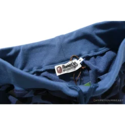 Hypeyourbeast BAPE X PSG Paris Saint-Germain Camouflage Blue Pants Clothes