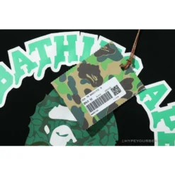 Hypeyourbeast Clothes BAPE Paint Splash Green Camouflage Tee Shirt 'BLACK' 21 Hypeyourbeast Clothes BAPE Paint Splash Green Camouflage Tee Shirt 'BLACK'