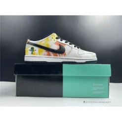 Hypeyourbeast Nike SB Dunk Low Raygun 'Tie Dye White'