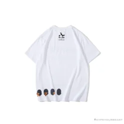 Hypeyourbeast BAPE Little Ape Head Tom And Jerry Chase Tee Shirt 'WHITE' Clothes