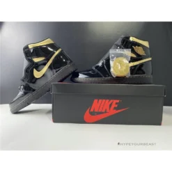 Hypeyourbeast Air Jordan 1 High 'Black Metallic Gold' 26 Hypeyourbeast Air Jordan 1 High 'Black Metallic Gold'