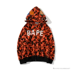 Hypeyourbeast BAPE X XO Co-Branded Camouflage Hoodie 'RED'