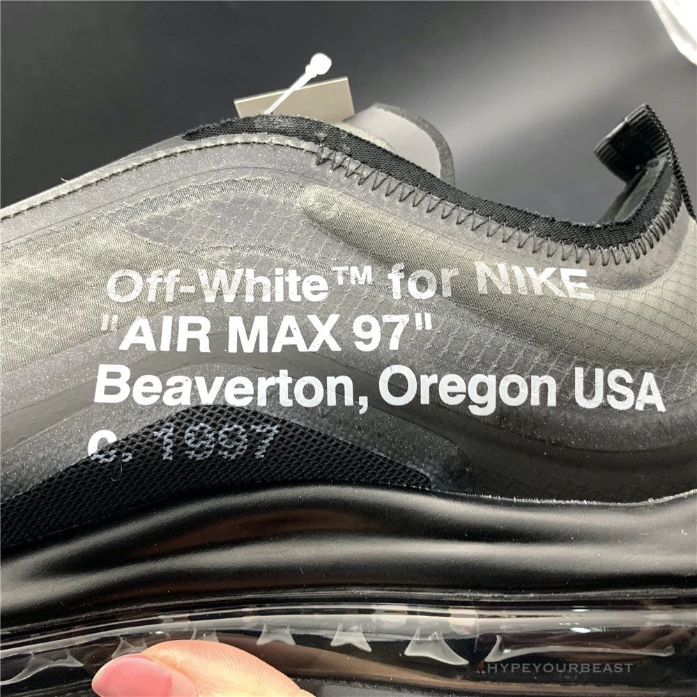 Hypeyourbeast Off-White X Nike Air Max 97 Black 18 Hypeyourbeast Off-White X Nike Air Max 97 Black