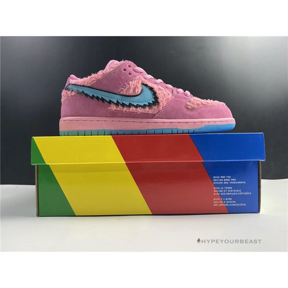 Hypeyourbeast Nike SB Dunk Low X Grateful Dead Pink Bear 13 Hypeyourbeast Nike SB Dunk Low X Grateful Dead Pink Bear