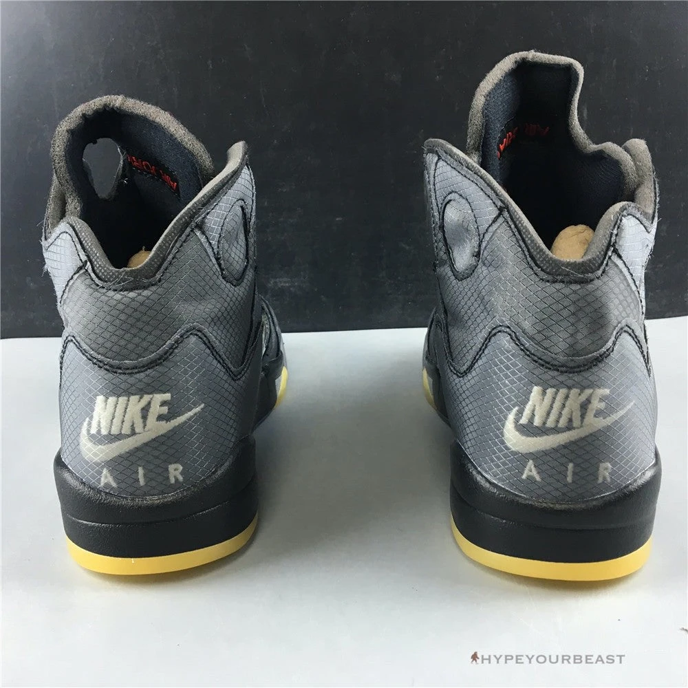 Hypeyourbeast Jordan 5 Retro Off-White Black 20 Hypeyourbeast Jordan 5 Retro Off-White Black