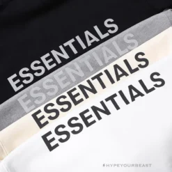 HypeYourBeast FOG Hoodie Reflective ‘ESSENTIALS’ White Hoodies & Jackets