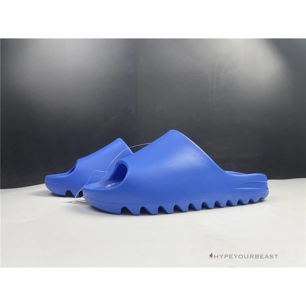 HypeYourBeast Adidas Yeezy Slide Blue 2 HypeYourBeast Adidas Yeezy Slide Blue