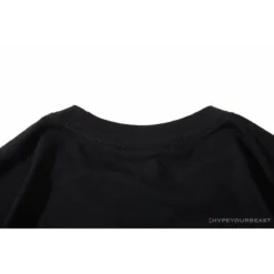 Hypeyourbeast BAPE Baby Milo Color Letter Monkey Tee Shirt 'BLACK' 26 Hypeyourbeast BAPE Baby Milo Color Letter Monkey Tee Shirt 'BLACK'