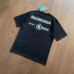 Hypeyourbeast T-Shirts BCG Support Word Food Programme Tee Shirt Black