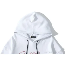 Hypeyourbeast BAPE Marilyn Monroe Camouflage Background Hoodie 'WHITE' Clothes