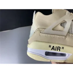 Hypeyourbeast Off White X Air Jordan 4 Sail 29 Hypeyourbeast Off White X Air Jordan 4 Sail