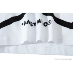 Hypeyourbeast BAPE Baby Milo Cartoon Vest Color Matching Tee Shirt