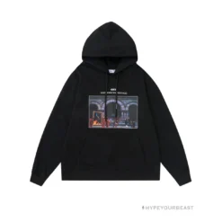 HypeYourBeast Off White Hoodie Fighter - Black
