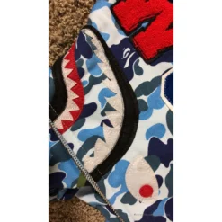 Hypeyourbeast Bape Jacket Blue Camo