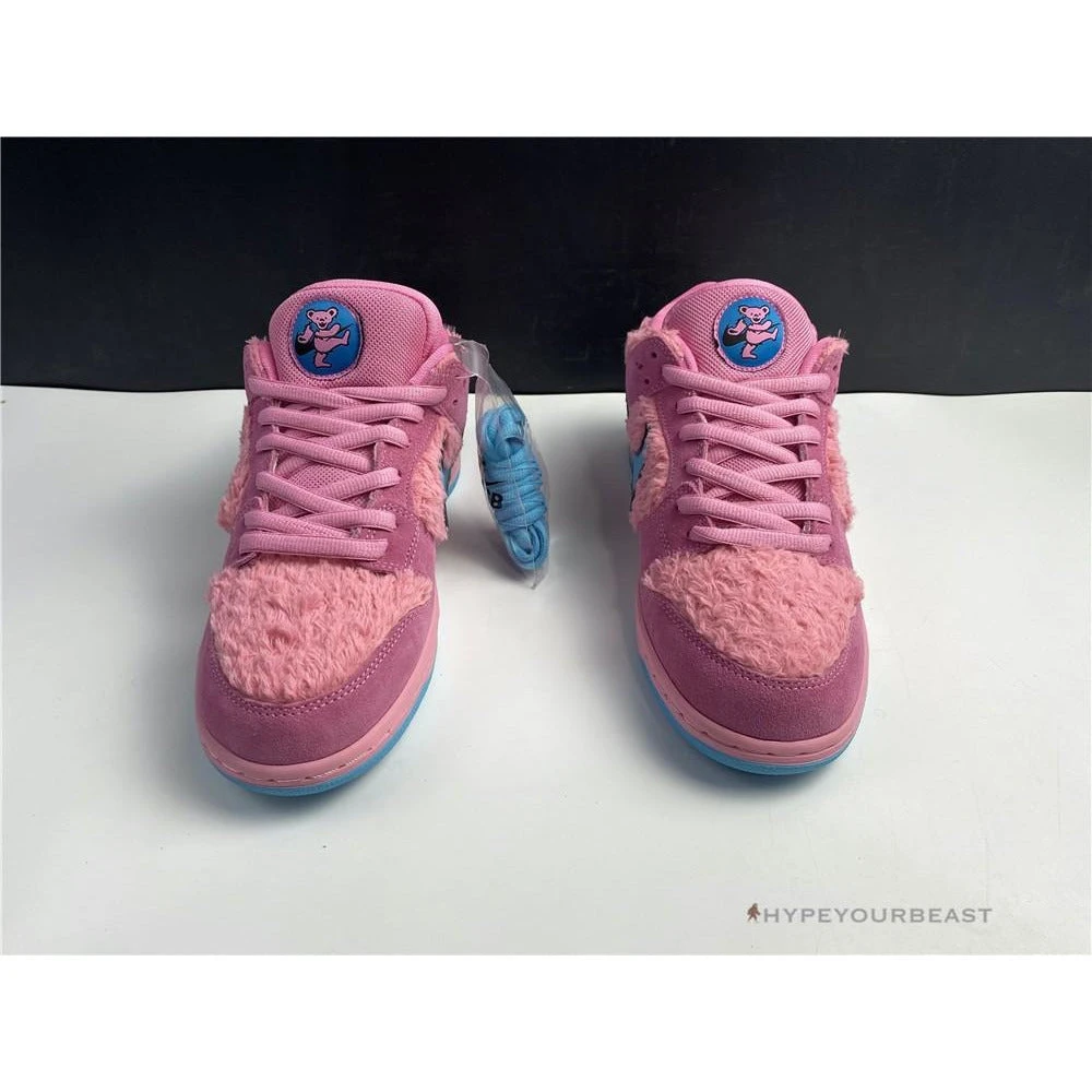 Hypeyourbeast Nike SB Dunk Low X Grateful Dead Pink Bear 14 Hypeyourbeast Nike SB Dunk Low X Grateful Dead Pink Bear