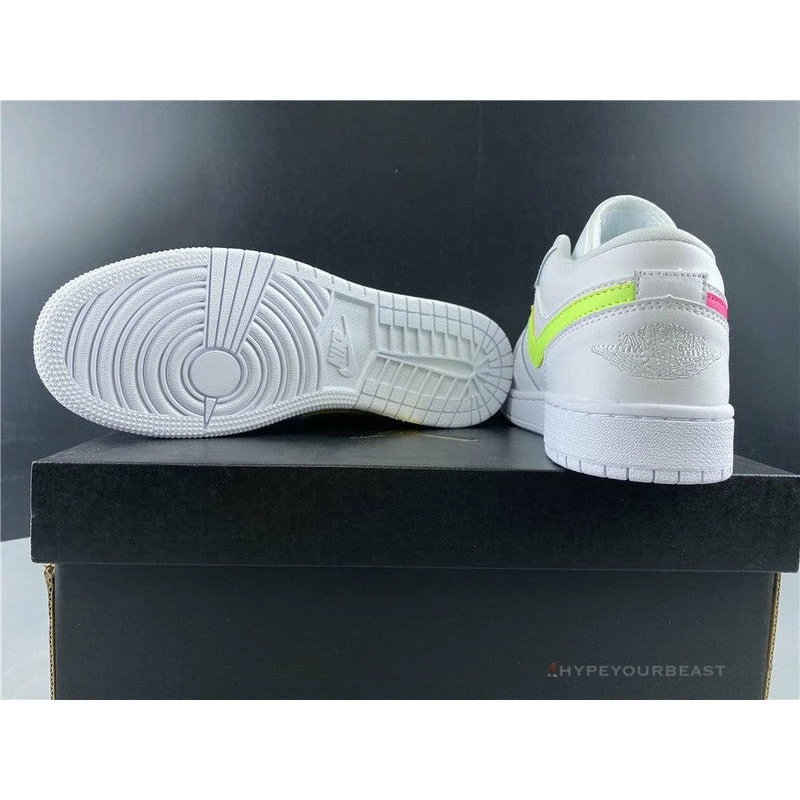 Hypeyourbeast Air Jordan 1 Low 'White Multi-Color' 14 Hypeyourbeast Air Jordan 1 Low 'White Multi-Color'