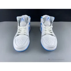 Hypeyourbeast Air Jordan 1 Mid Sail Light Blue
