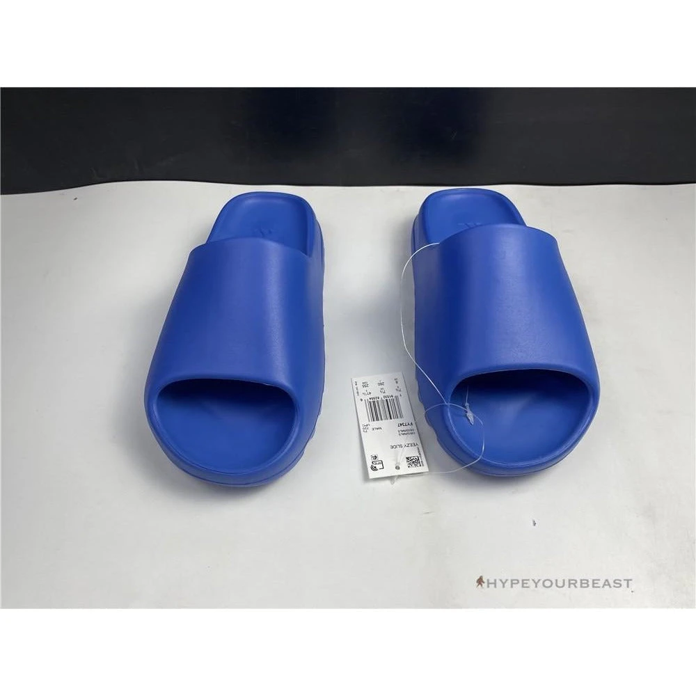 HypeYourBeast Adidas Yeezy Slide Blue 9 HypeYourBeast Adidas Yeezy Slide Blue