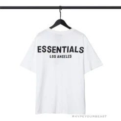 HypeYourBeast FOG Essentials Tee Shirt ‘Los Angeles’ WHITE T-Shirts
