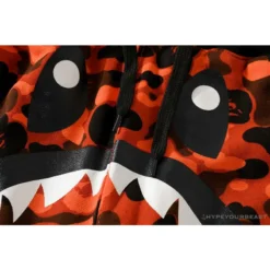 Hypeyourbeast BAPE X XO Camouflage Red Pants Clothes