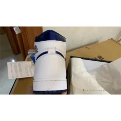 Hypeyourbeast Air Jordan 1 High 'OG' Metallic Navy