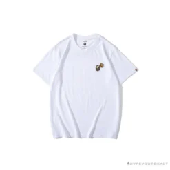 Hypeyourbeast Clothes BAPE Readymade Small Bee Camouflage Letter Tee Shirt 'PINK'