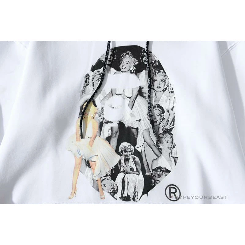 Hypeyourbeast Clothes BAPE Marilyn Monroe Hoodie 'WHITE' 13 Hypeyourbeast Clothes BAPE Marilyn Monroe Hoodie 'WHITE'