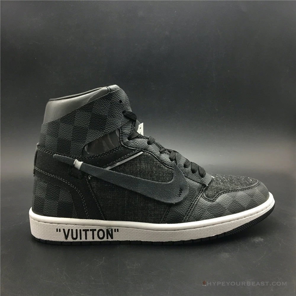 Hypeyourbeast Off White X Jordan 1 X LV Black 25 Hypeyourbeast Off White X Jordan 1 X LV Black