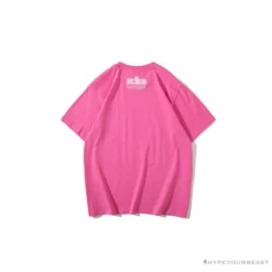 Hypeyourbeast Clothes BAPE Baby Milo Sesame Street Carp Streamer Tee Shirt 'PINK'