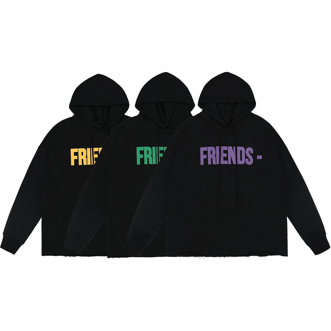 HypeYourBeast Hoodies & Jackets Vlone Purple And Black Friends Hoodie 5 HypeYourBeast Hoodies & Jackets Vlone Purple And Black Friends Hoodie