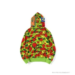 Hypeyourbeast BAPE Shark Head STA Star Camouflage Hoodie 'GREEN' 22 Hypeyourbeast BAPE Shark Head STA Star Camouflage Hoodie 'GREEN'