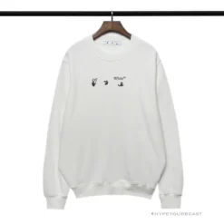 HypeYourBeast Shirts Off White Shirt White Blue